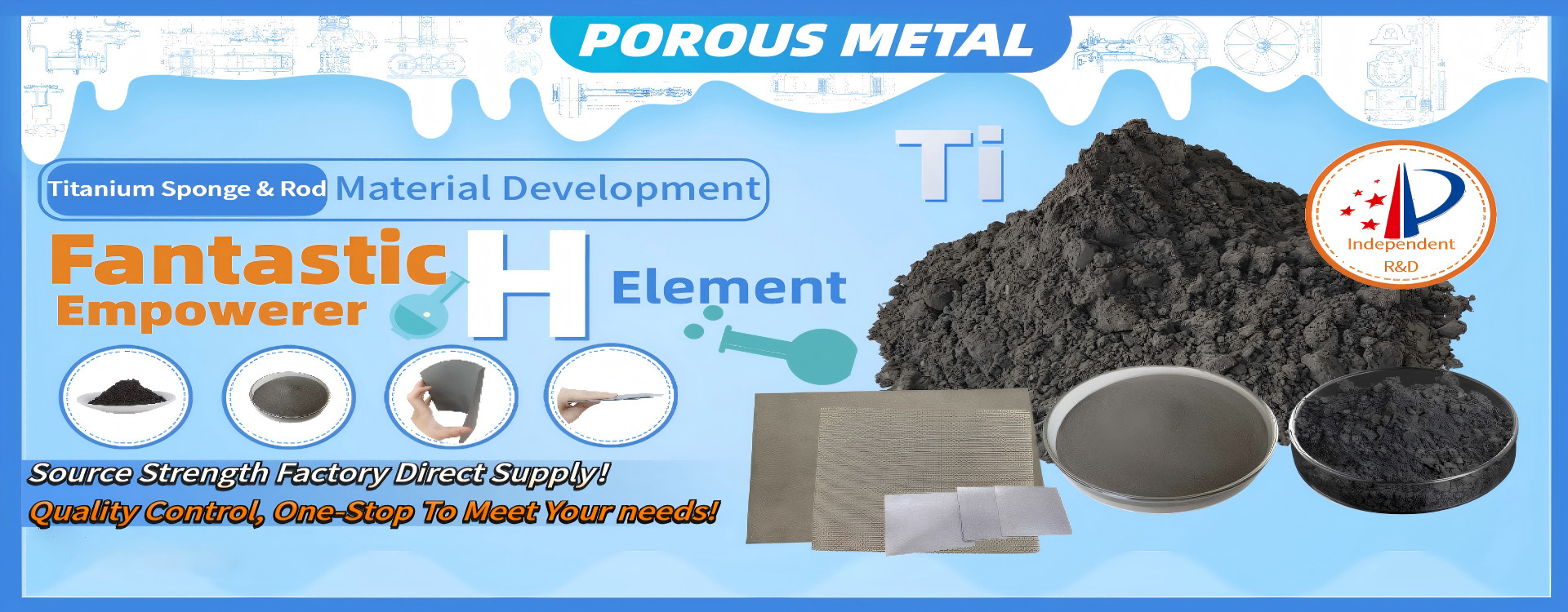 kualitas Serat Titanium Merasa pabrik