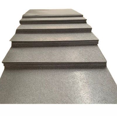 Titanium Fiber Felt Paper Bulat Platinum PEM Sel Elektrolisis Air Porous Felt Sintered