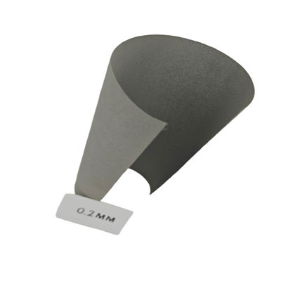 Produksi Hidrogen Ti Felt 0.2mm Titanium Felt Berlubang Untuk Elektrolisis Air