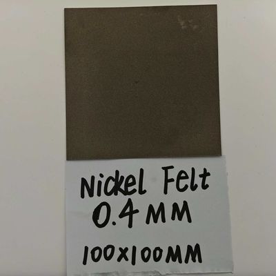 0.4mm tebal berlubang nikel bubuk felt AEM Produksi hidrogen sel elektrolitik