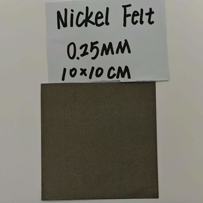 0.25mm Nikel Metal Fiber Felt AEM Air Elektrolisis Hidrogen Sel Elektrolisis
