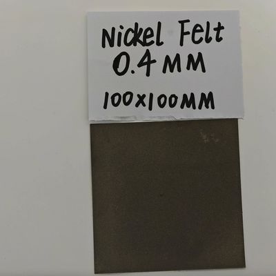 AEM Nickel Felt 0,4mm Gas Diffusion Layer Material Felt Serat Logam Berlubang