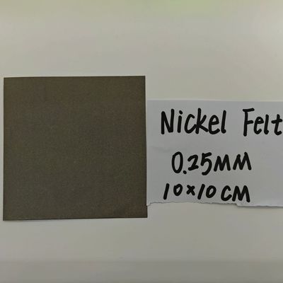 Bentuk Ukuran Bahan Lapisan Diffusi Gas AEM Nikel Serbuk Felt Disesuaikan